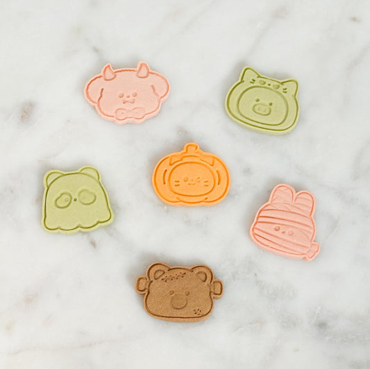 Halloween Cute Characters Pet Treat 6 pcs