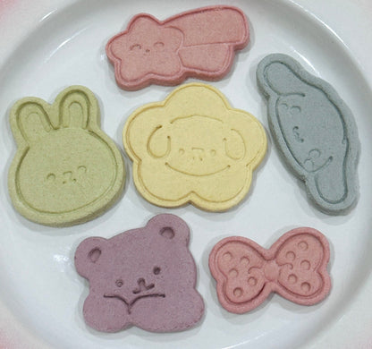 Cute Characters Variety Pet Treats 10 pcs