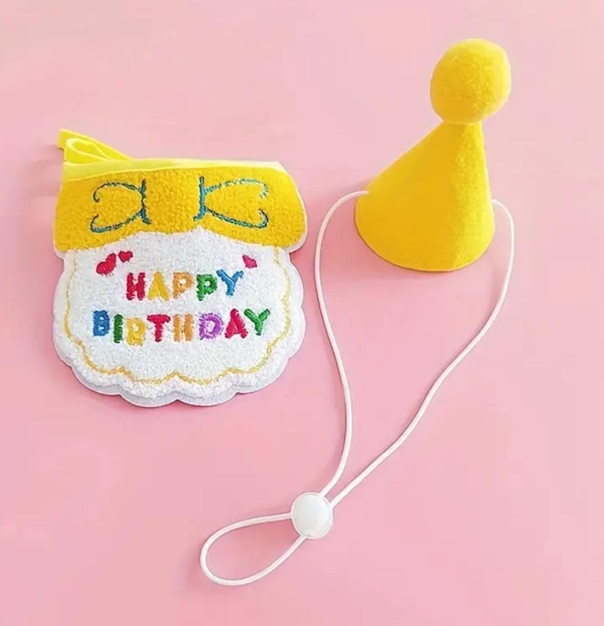 Pet Birthday Treat & Outfit Bundle