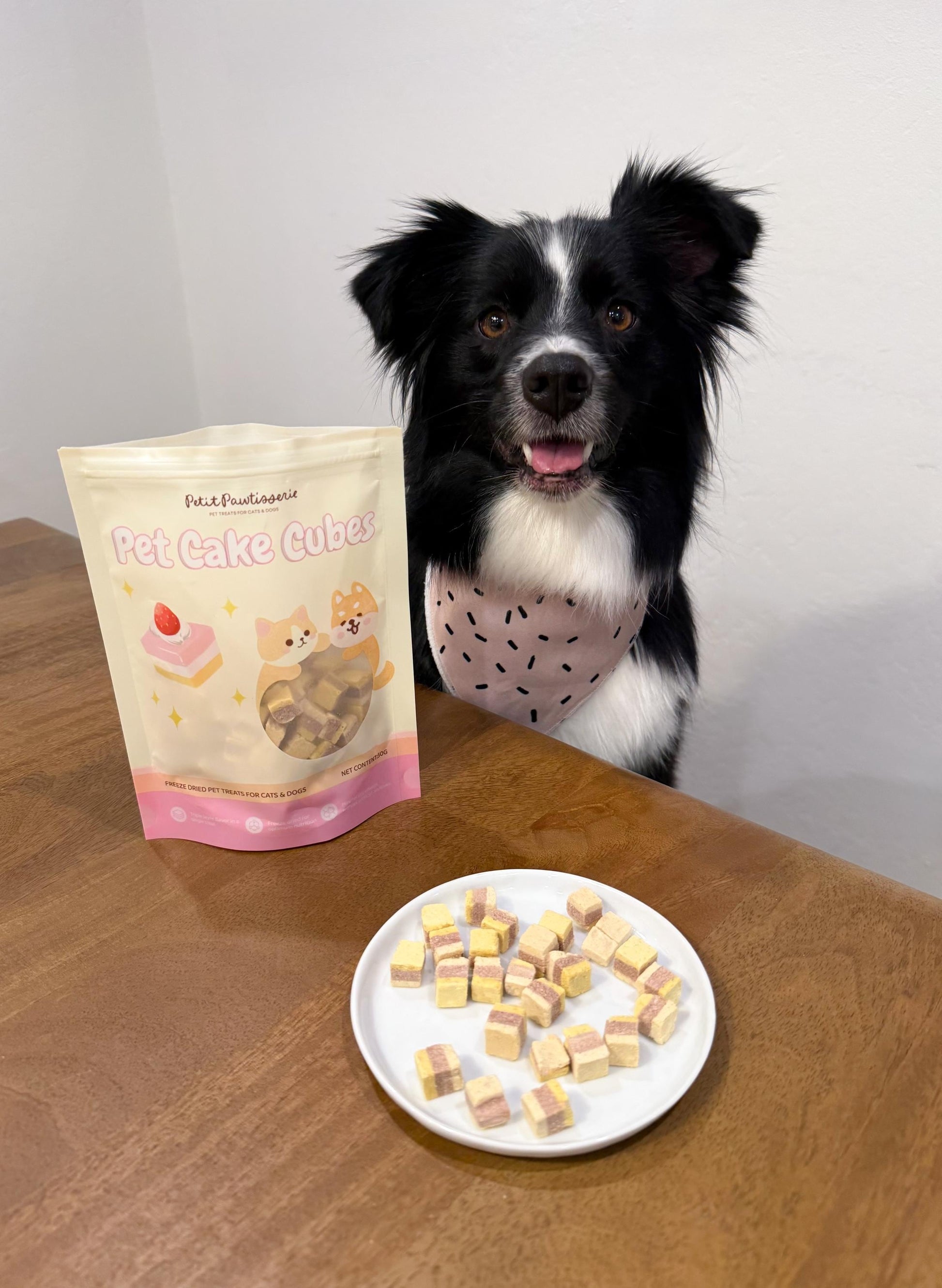 Freeze Dried Cake Cube Pet Treats 50g