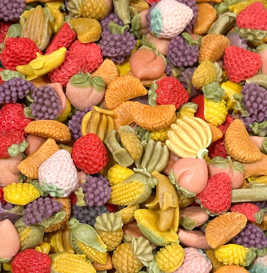 Mini Fruit Salad Goat Milk Pet Treats 1 oz