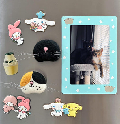 Handmade Magnetic Felt Cat Whisker Collector