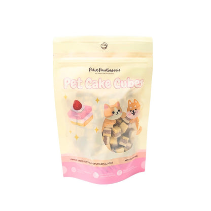 PREORDER Freeze Dried Cake Cube Pet Treats 50g