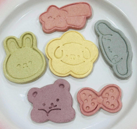 Cute Characters Variety Pet Treats 10 pcs
