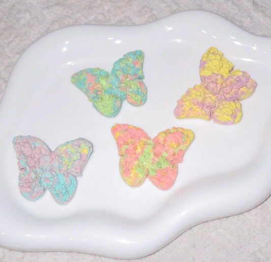 Floral Butterfly Pet Treats 4 pc