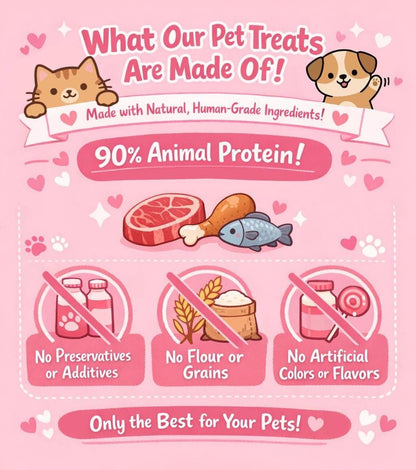 Mini Fruit Tart Goat Milk Pet Treats 1 oz