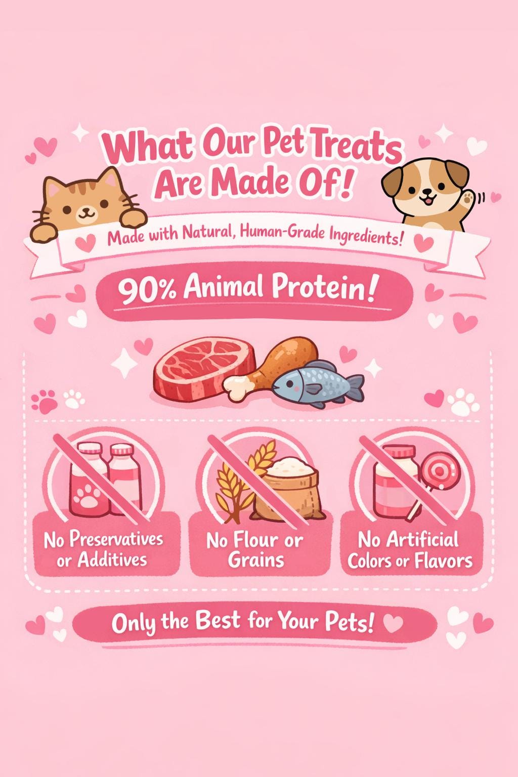 Jelly Cat Goat Milk Pet Treats 1 oz