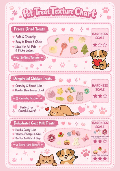 PREORDER Freeze Dried Cake Cube Pet Treats 50g