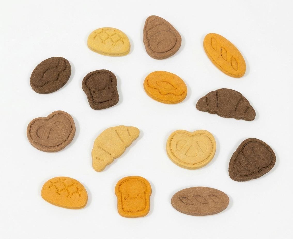 Bakery Bread Pet Treats 14 pcs