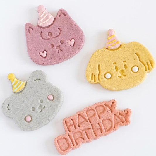 Birthday Party Pet Treats 4 pcs