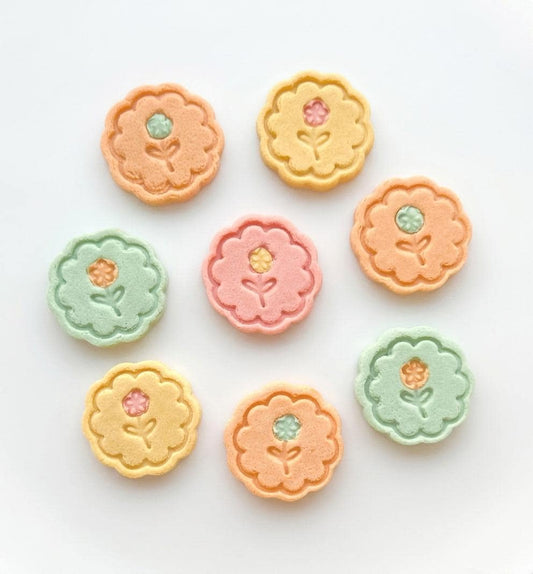 Mini Flower Cookie Pet Treats 8 pcs