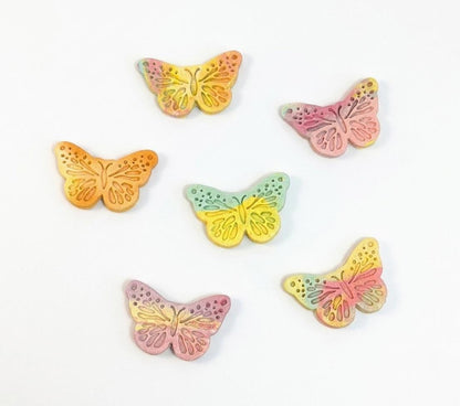 Rainbow Spring Butterfly Handmade Pet Treats 4 pcs