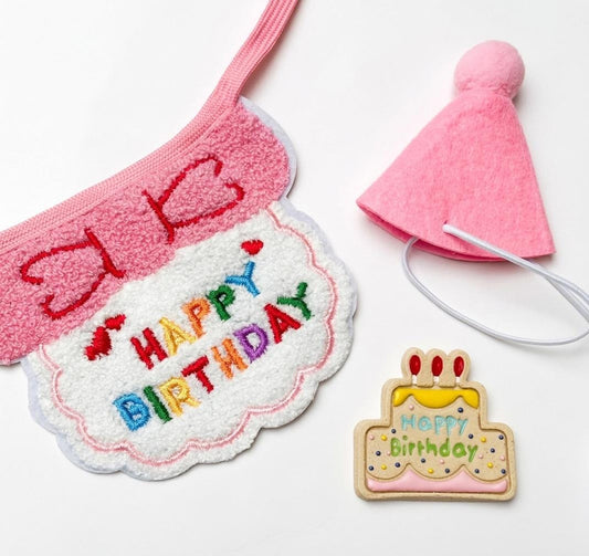 Pet Birthday Treat & Outfit Bundle