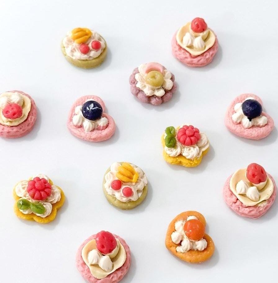 Mini Fruit Tart Goat Milk Pet Treats 1 oz