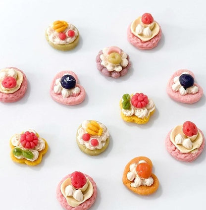 Mini Fruit Tart Goat Milk Pet Treats 1 oz